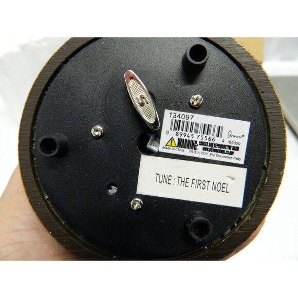 Roman Glitterdome 6" Musical Holiday Snow Globe With Angels & Nativity Scene - Picture 9 of 13